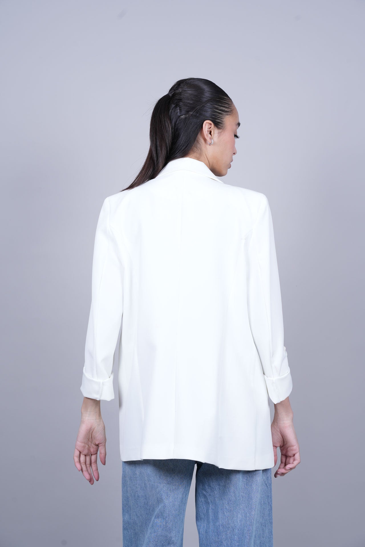 TAILORED SINGLE-BREASTED BLAZER