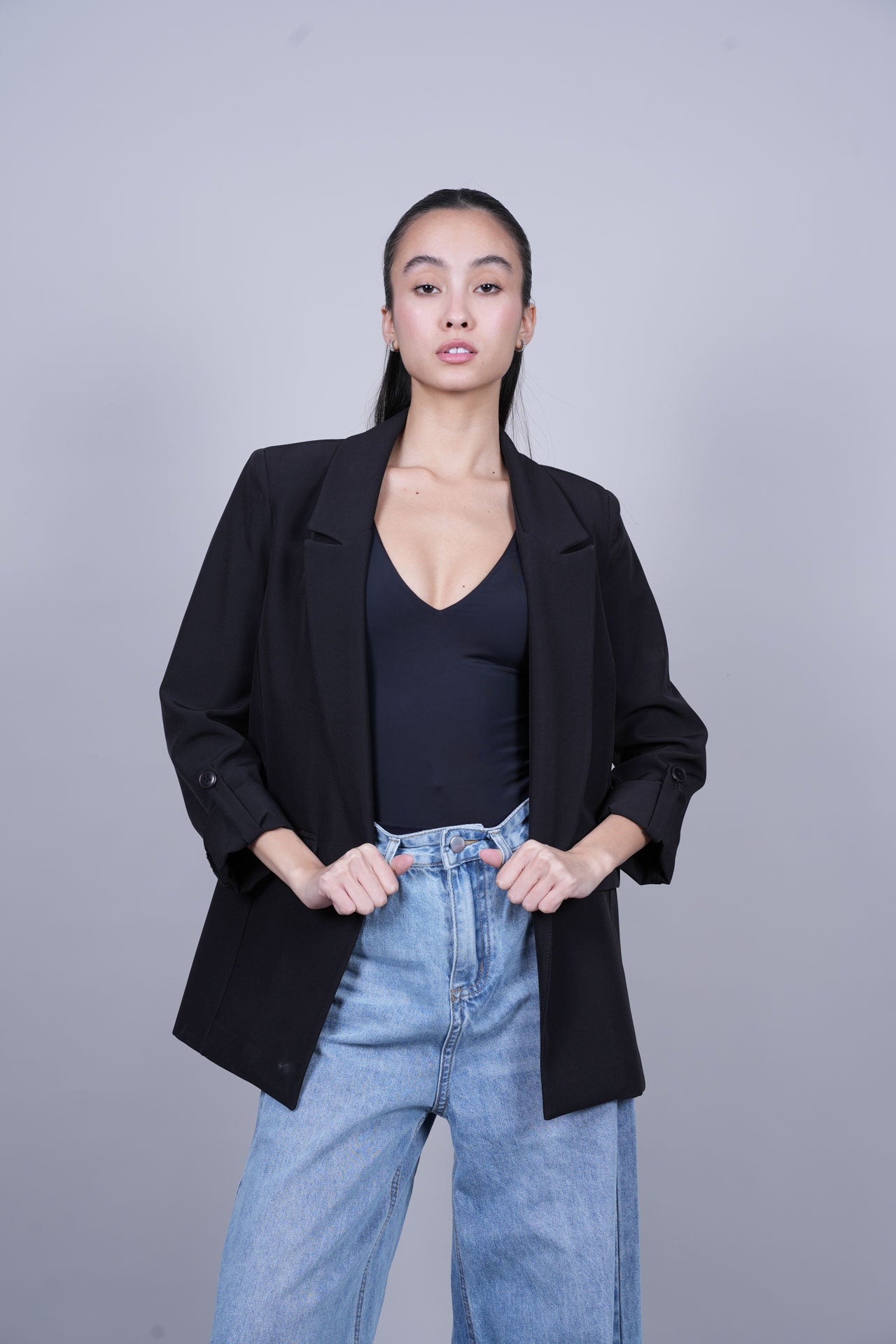 TAILORED SINGLE-BREASTED BLAZER