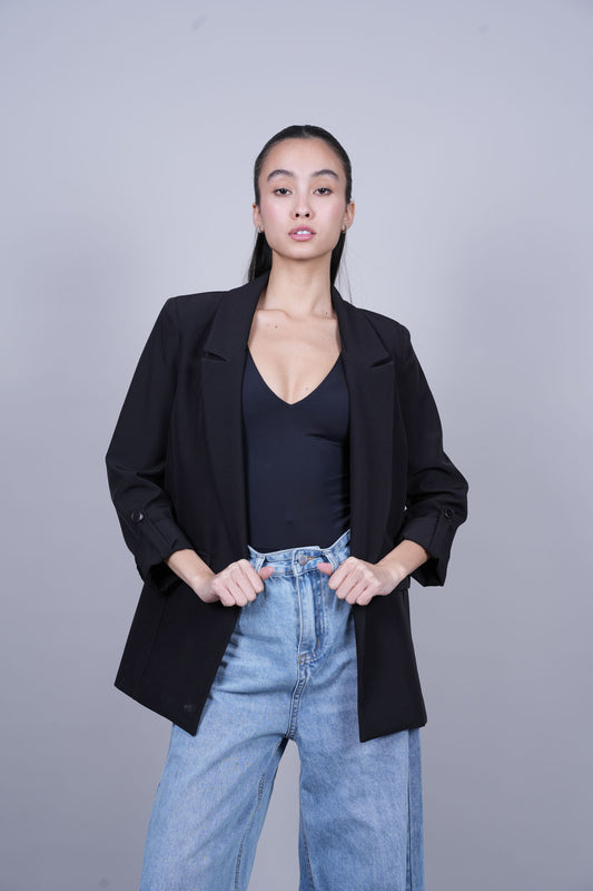 TAILORED SINGLE-BREASTED BLAZER