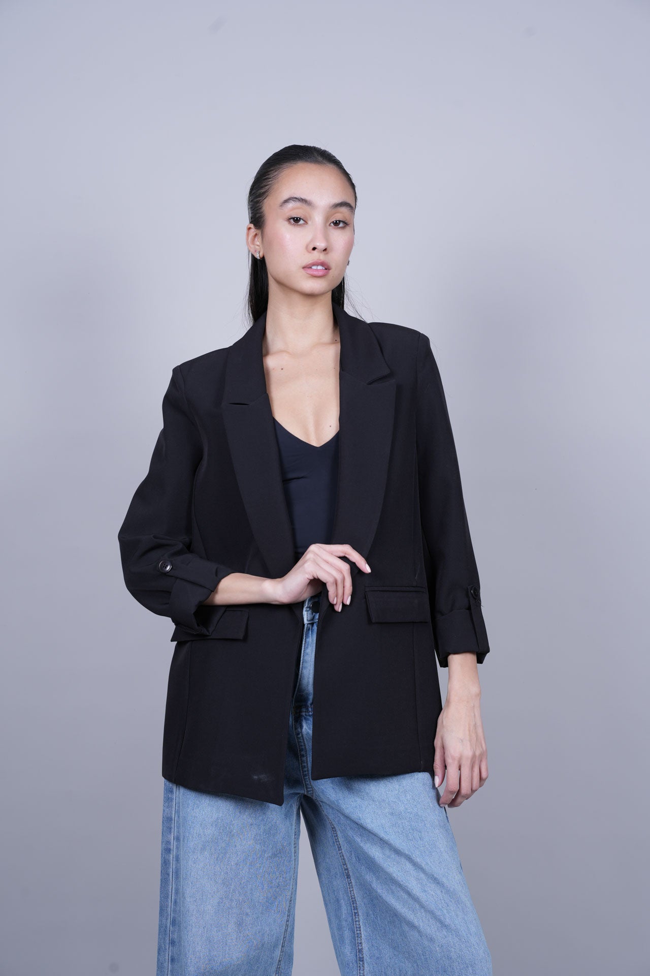 TAILORED SINGLE-BREASTED BLAZER