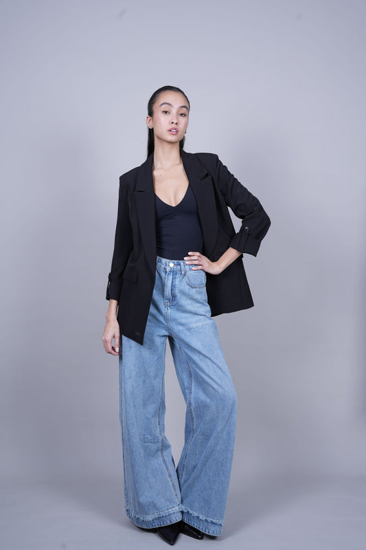 TAILORED SINGLE-BREASTED BLAZER