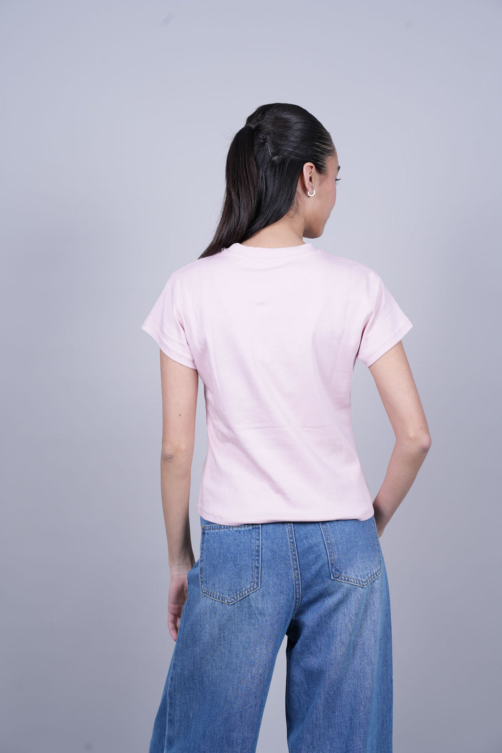 WHITE FOX FLORAL GRAPHIC T-SHIRT