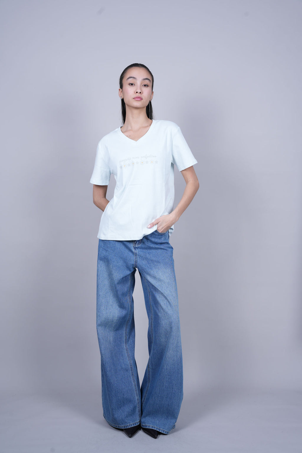 PROGRESS OVER PERFECTION PRINT TEE