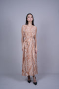RESORT PRINT FLOWY DRESS