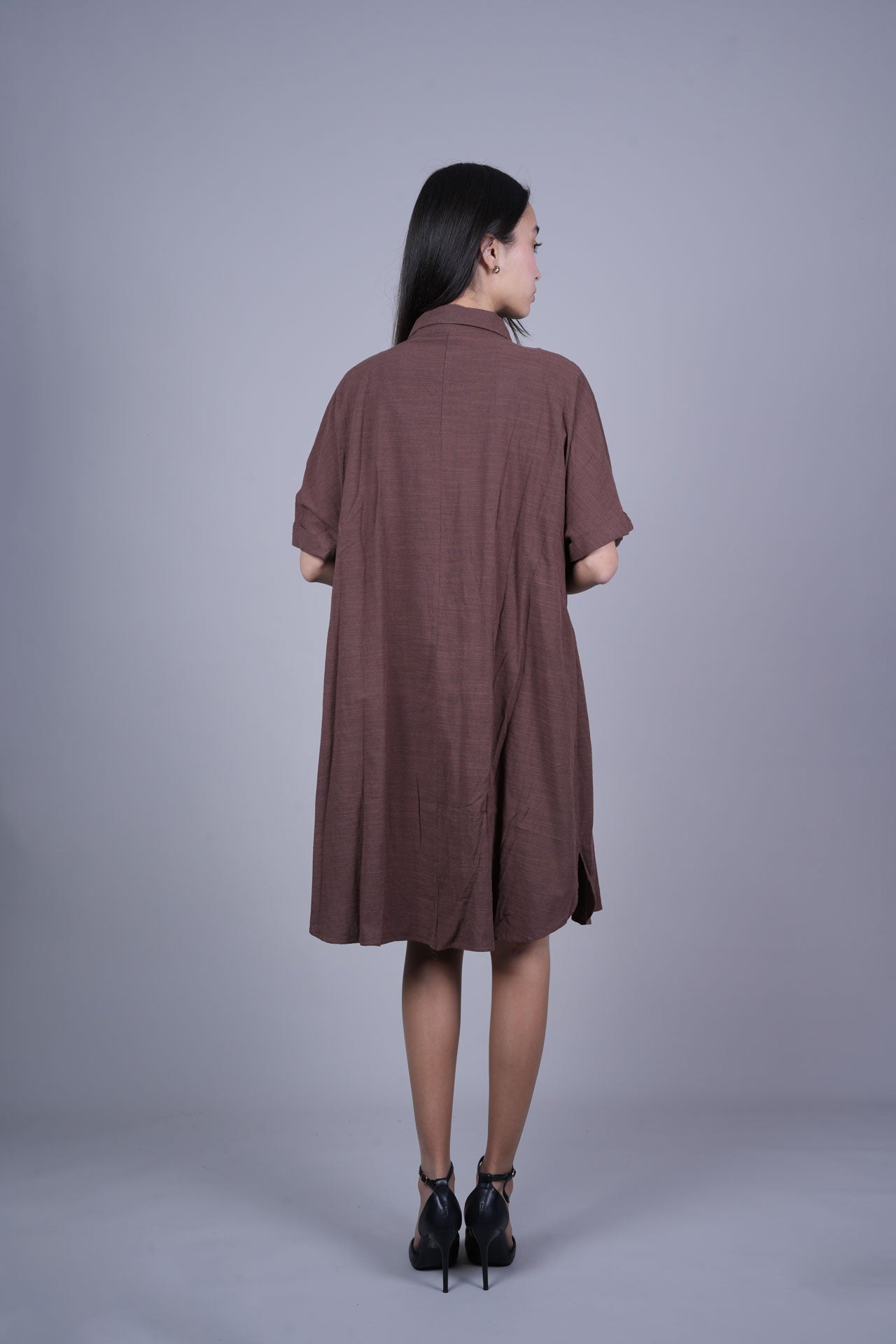 RELAXED FIT SHIRT DRESS