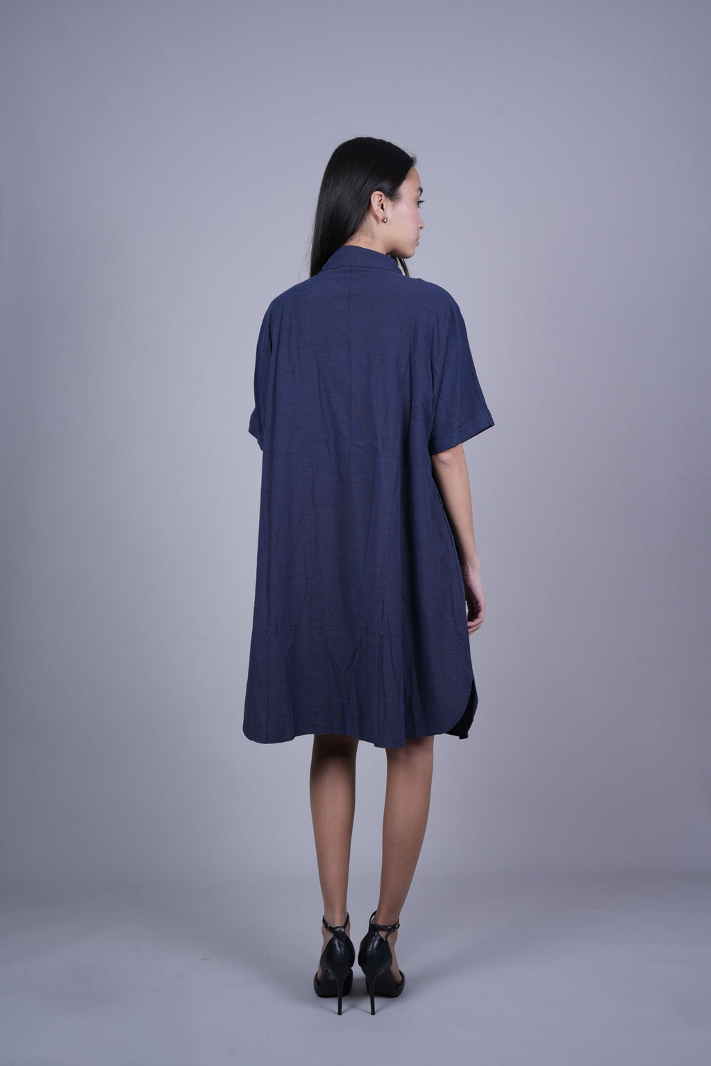 RELAXED FIT SHIRT DRESS