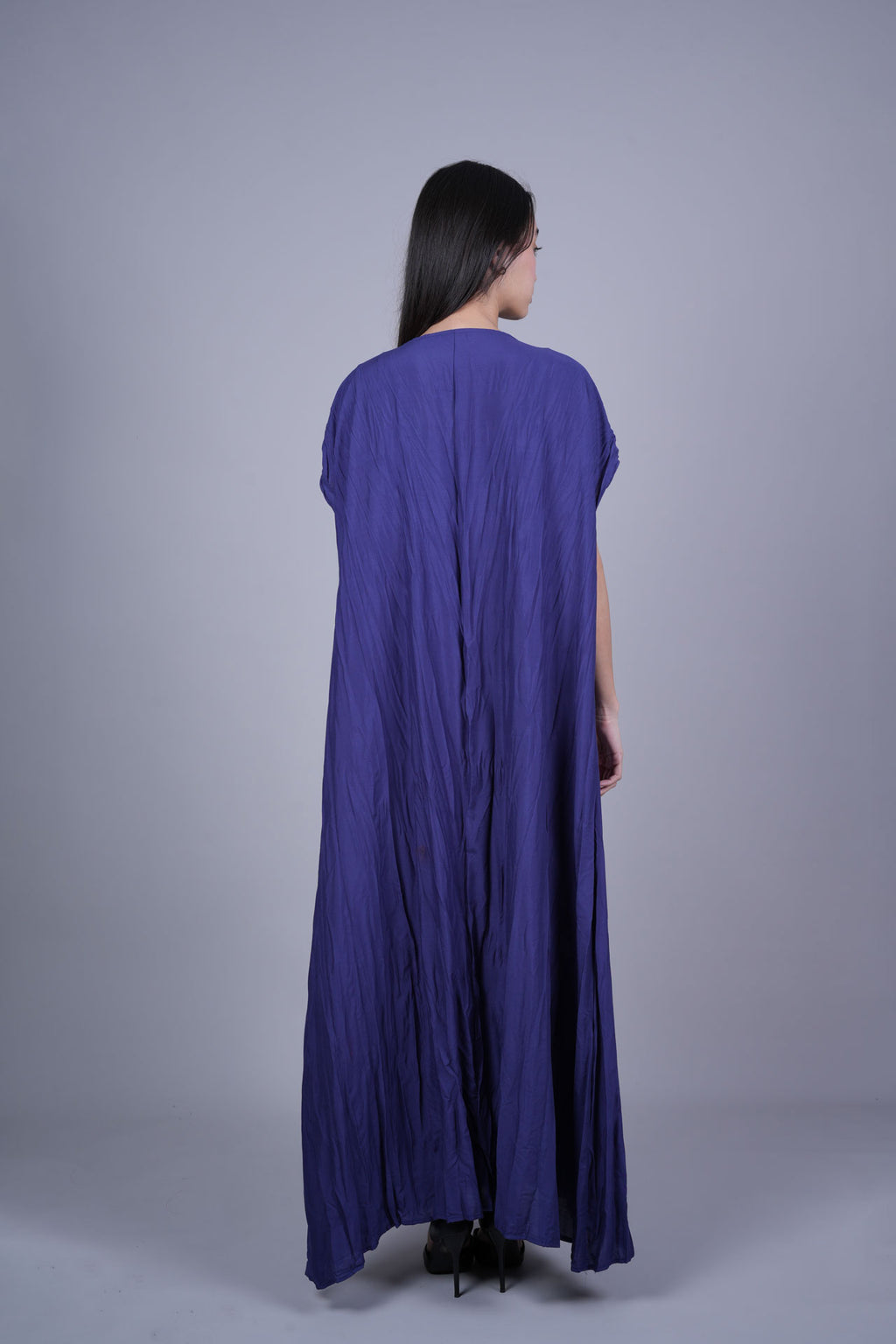 FLOWY CRINKLE MAXI DRESS