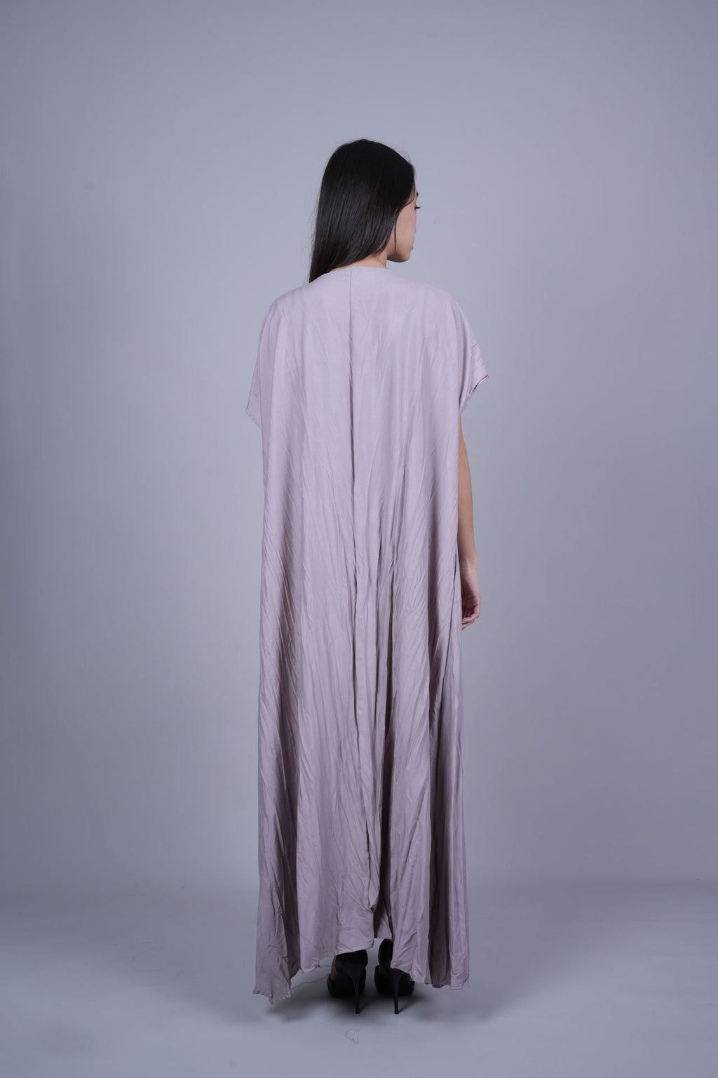 FLOWY CRINKLE MAXI DRESS