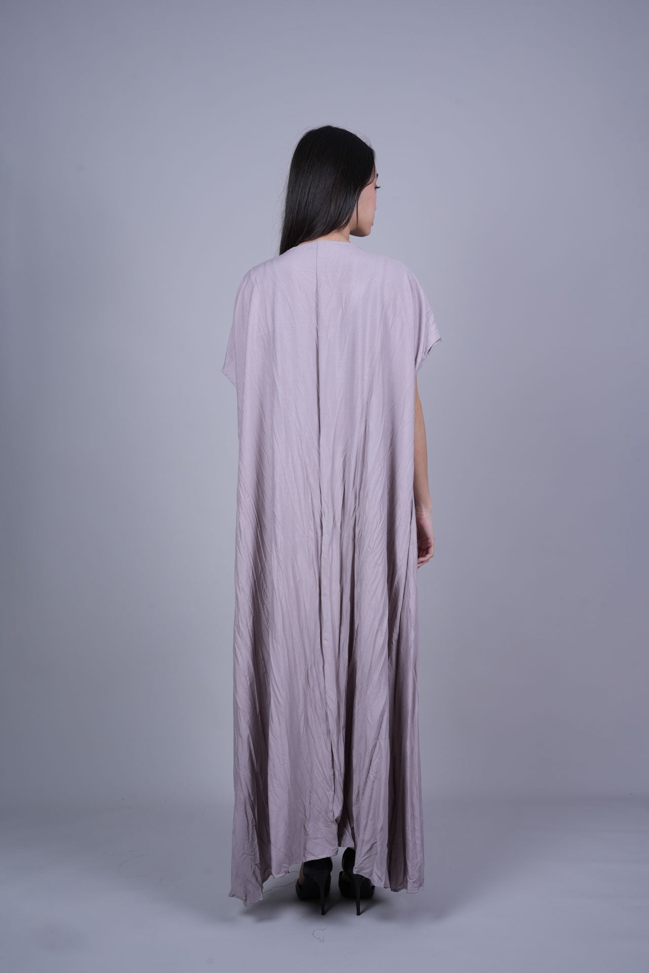 FLOWY CRINKLE MAXI DRESS