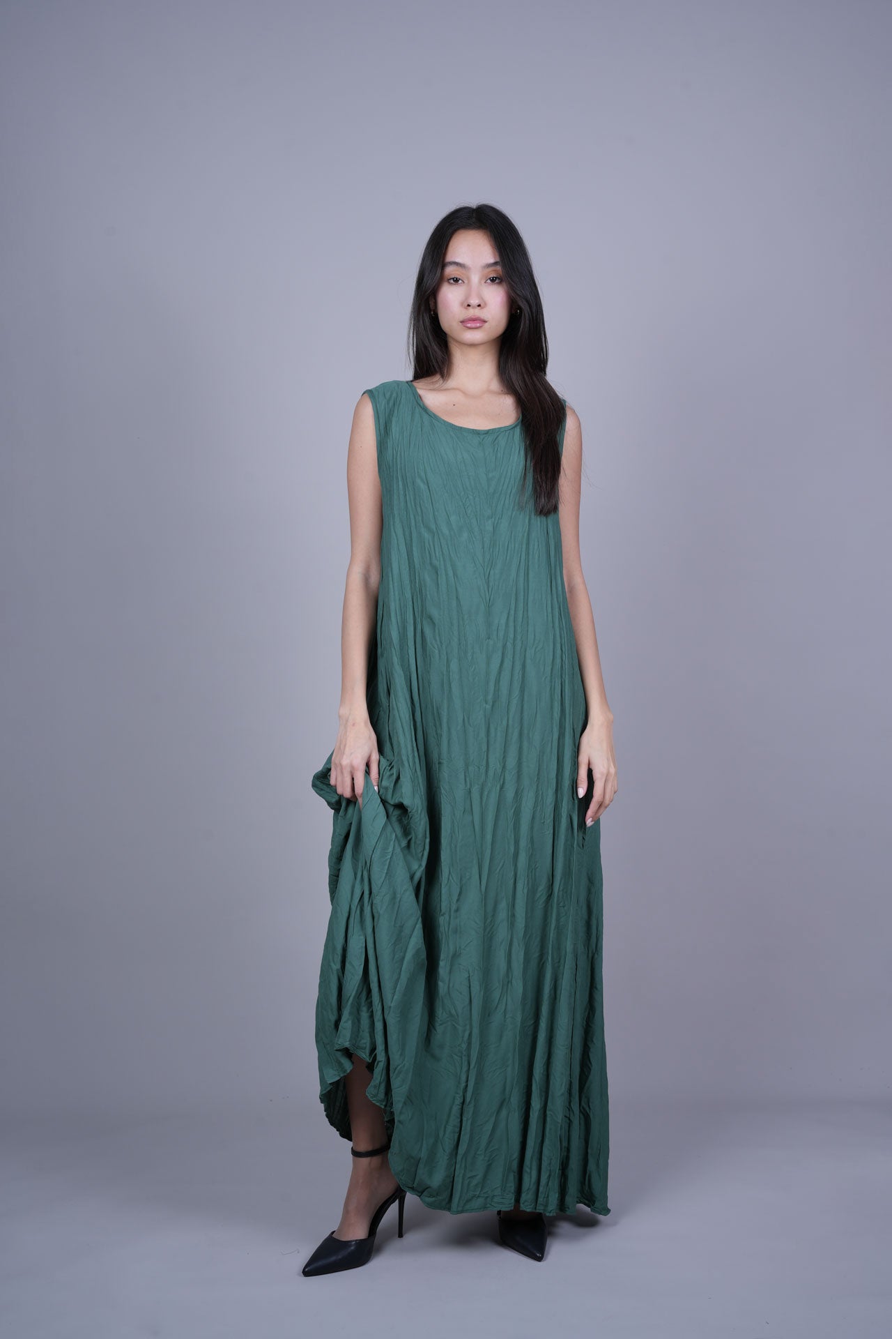 SLEEVELESS OVERSIZED MAXI DRESS Costello SLEEVELESS OVERSIZED MAXI DRESS Costello