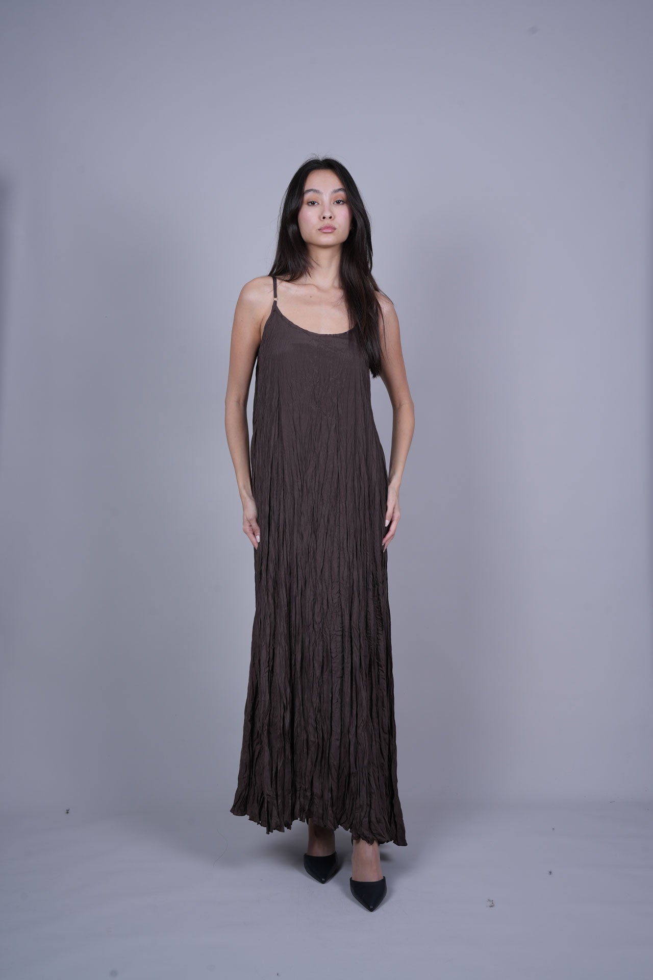 FLOWY CAMI MAXI DRESS