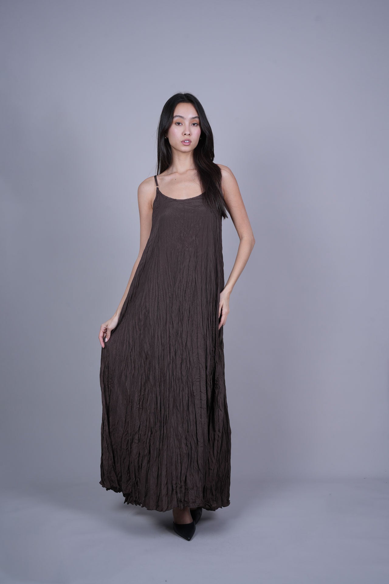 FLOWY CAMI MAXI DRESS