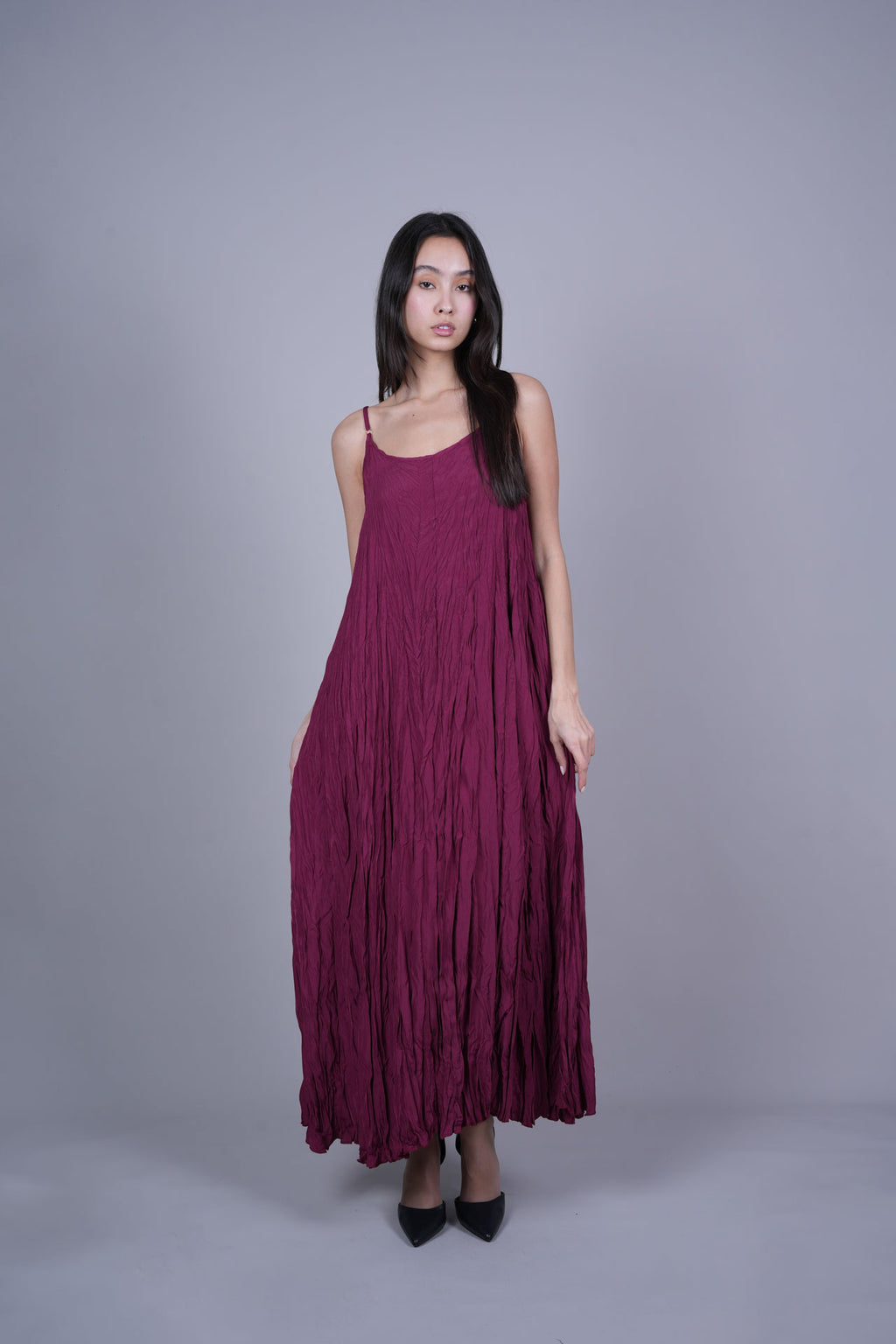 FLOWY CAMI MAXI DRESS