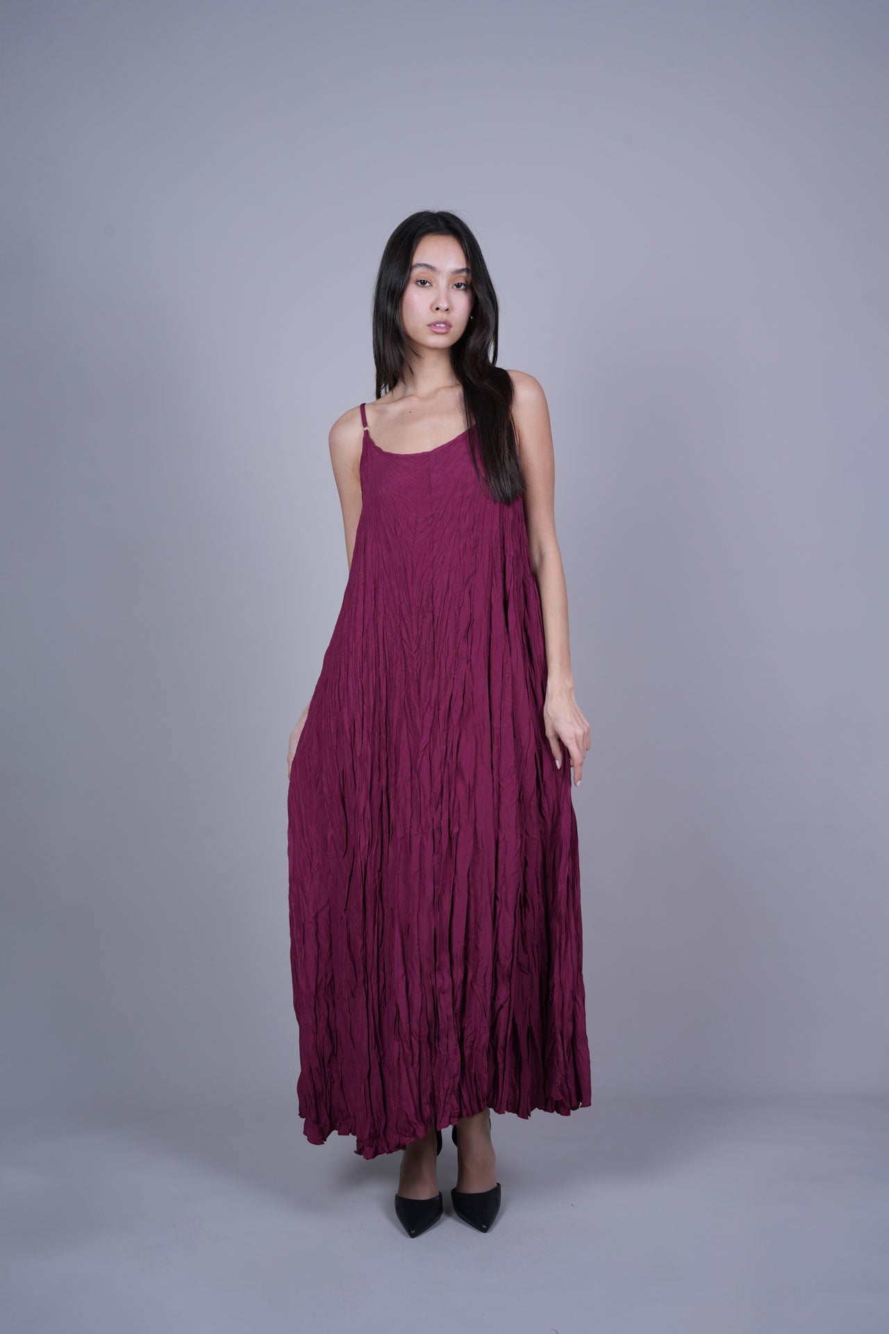 FLOWY CAMI MAXI DRESS