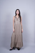 HALTER NECK MAXI DRESS
