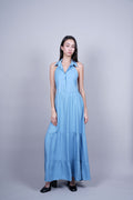 HALTER NECK MAXI DRESS