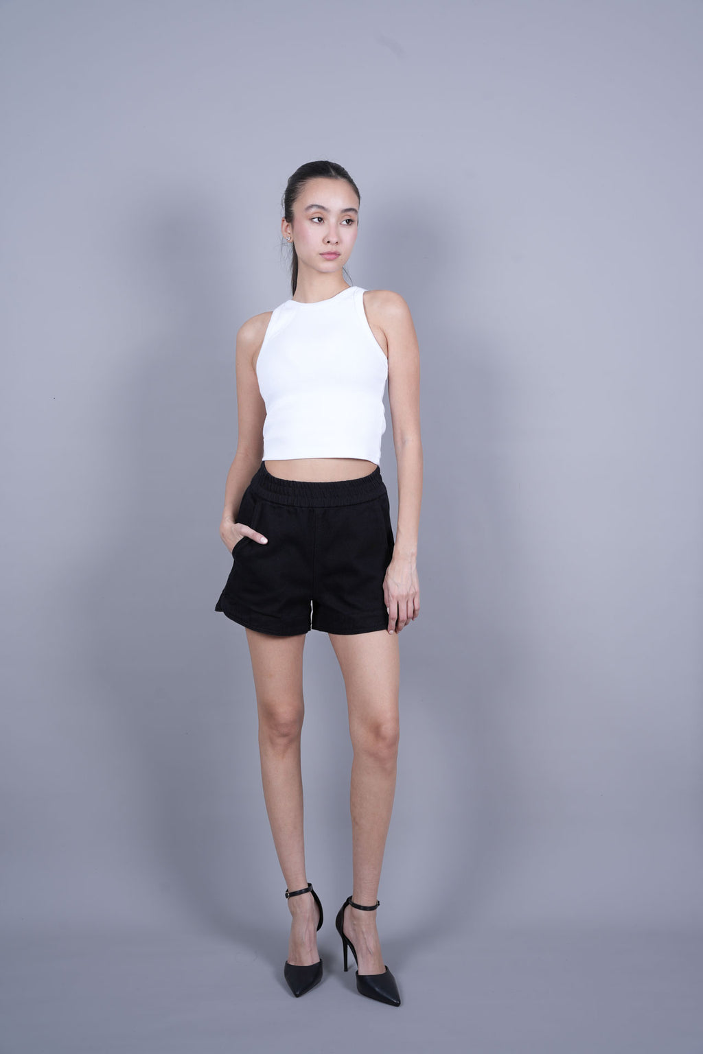 ELASTIC WAIST COMFORT SHORTS