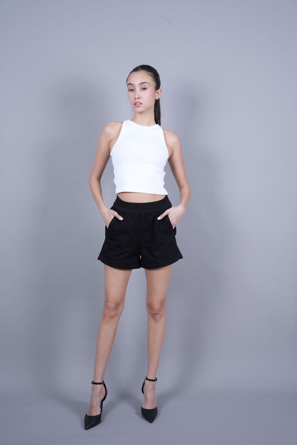ELASTIC WAIST COMFORT SHORTS