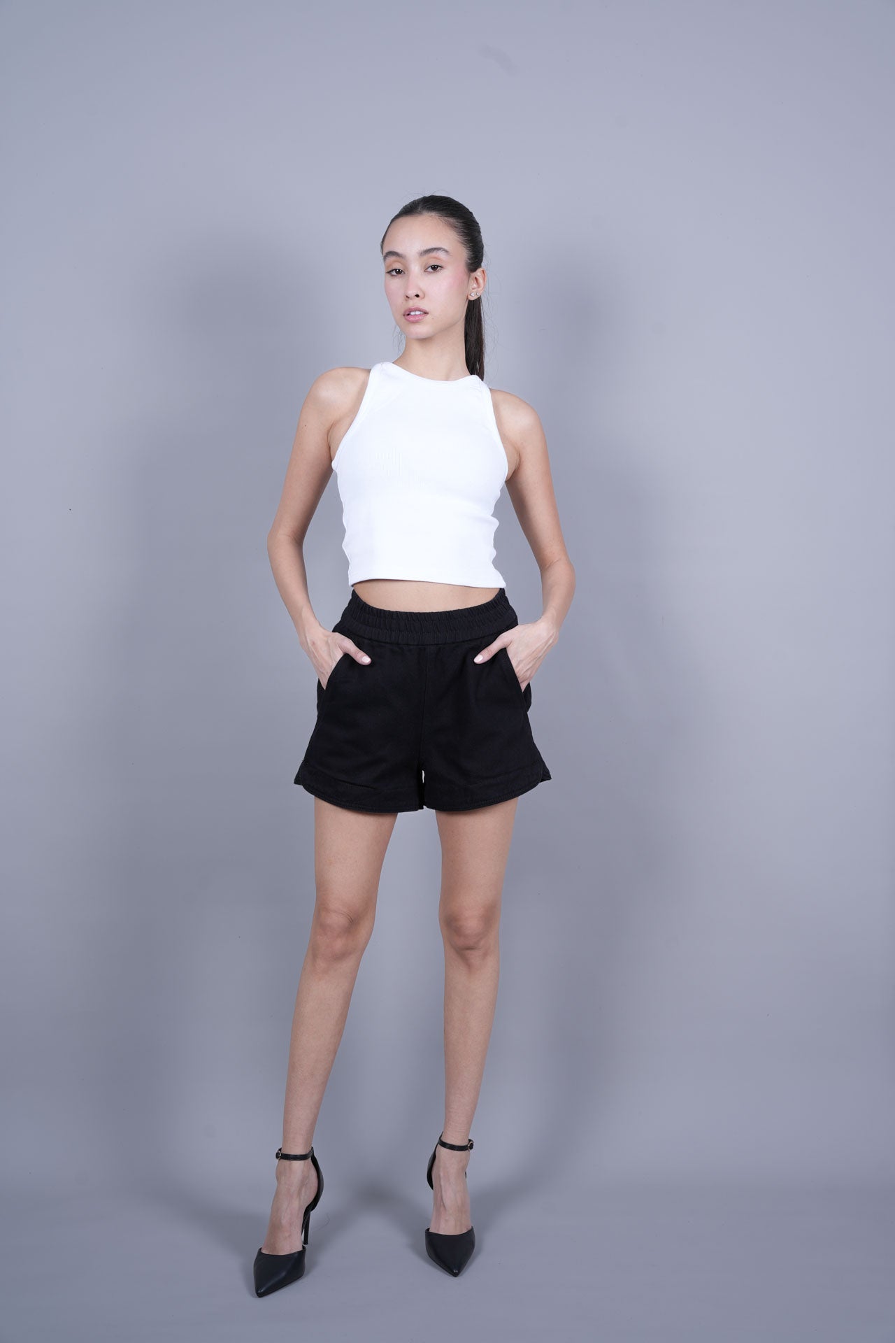 ELASTIC WAIST COMFORT SHORTS