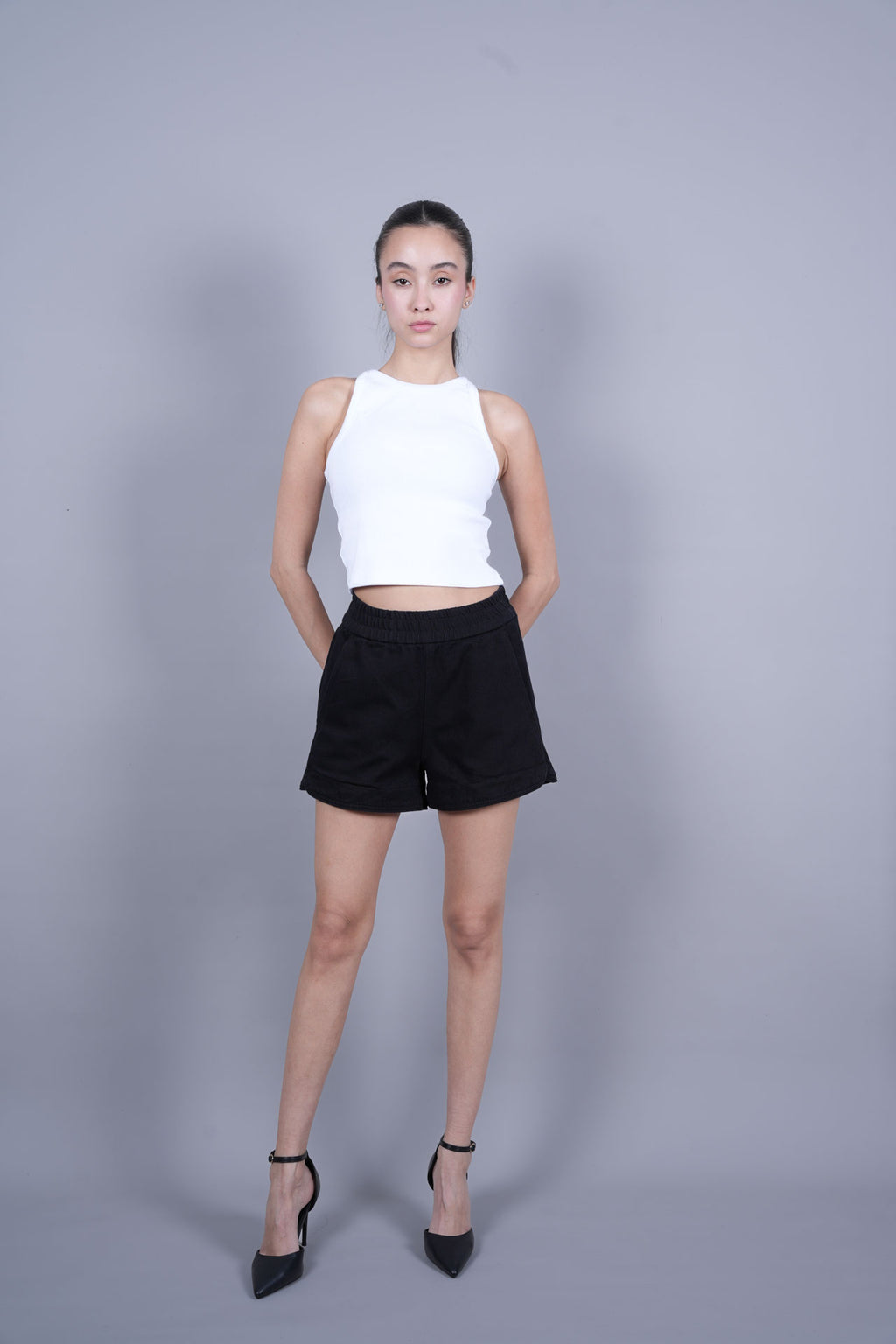 ELASTIC WAIST COMFORT SHORTS