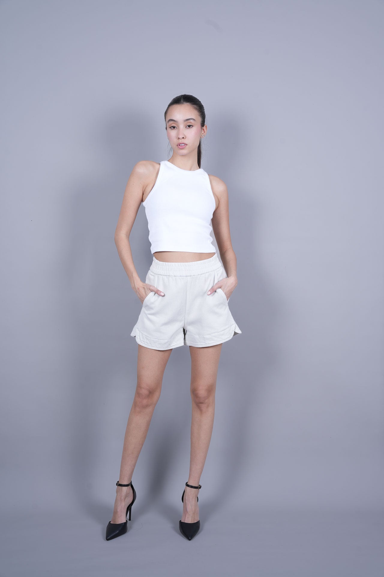 ELASTIC WAIST COMFORT SHORTS