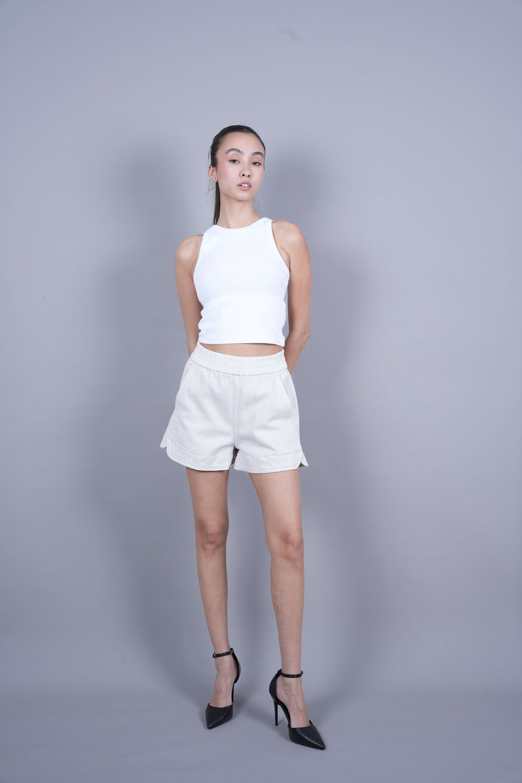 ELASTIC WAIST COMFORT SHORTS