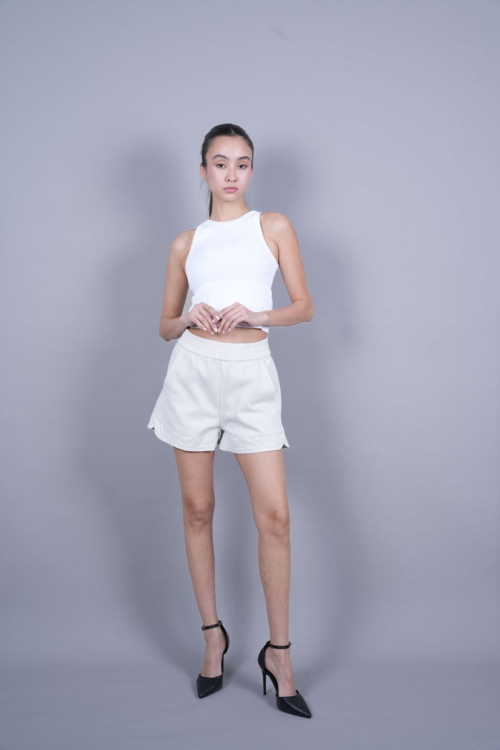 ELASTIC WAIST COMFORT SHORTS