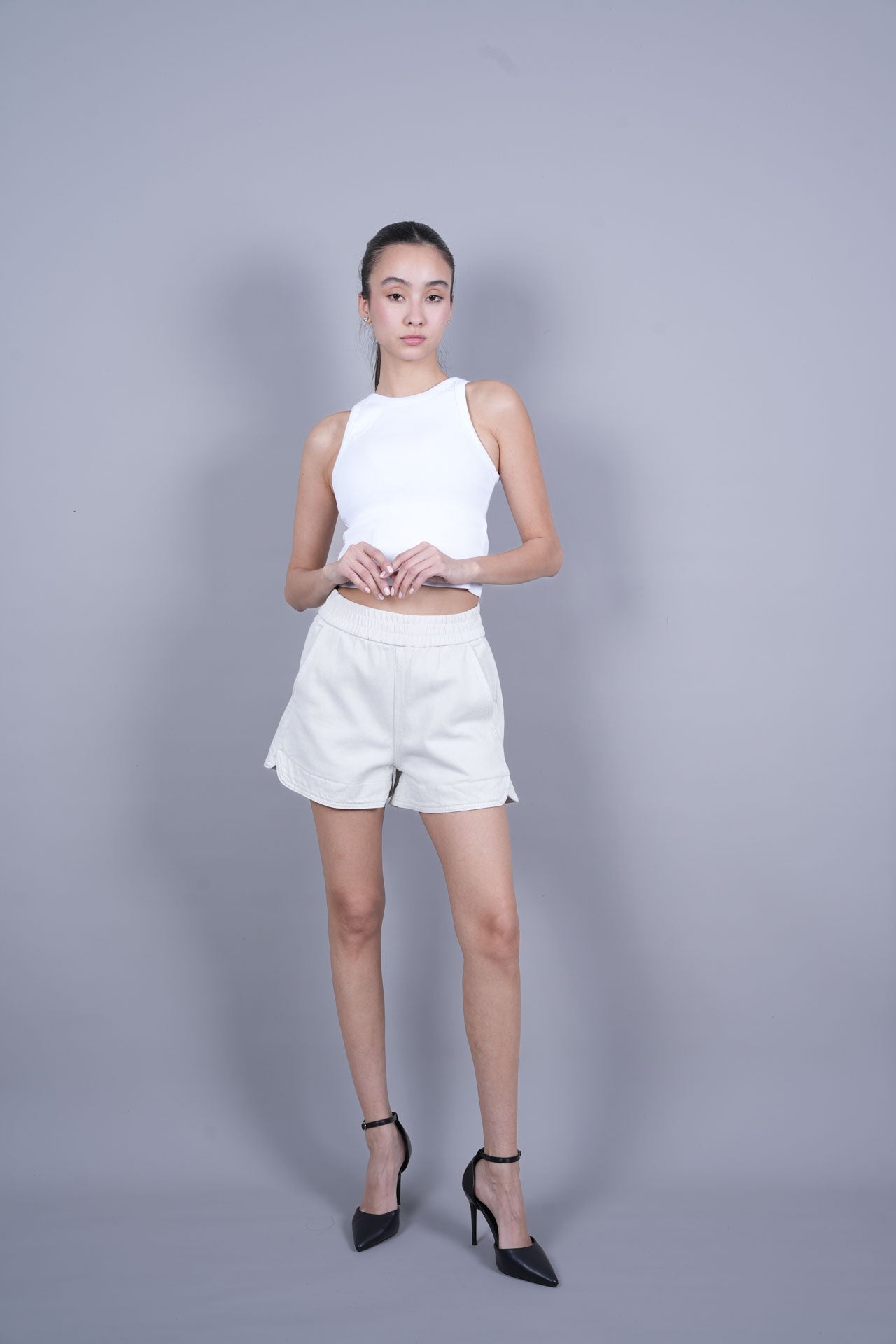 ELASTIC WAIST COMFORT SHORTS