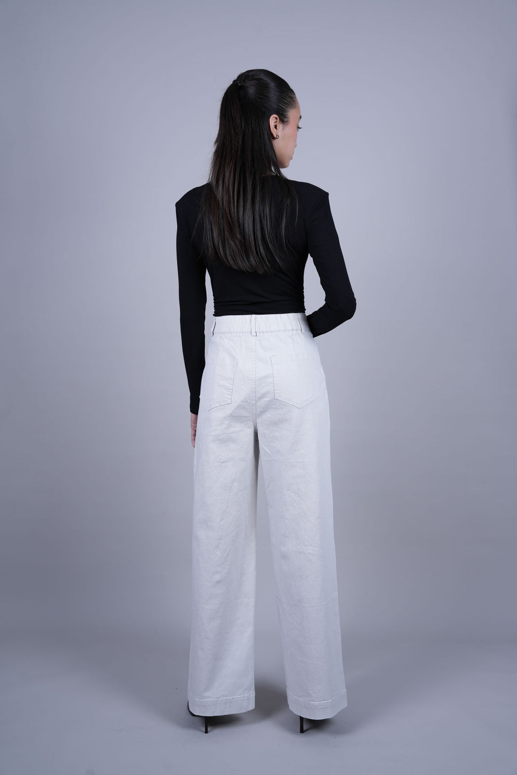 HIGH WAIST WIDE LEG PANTS