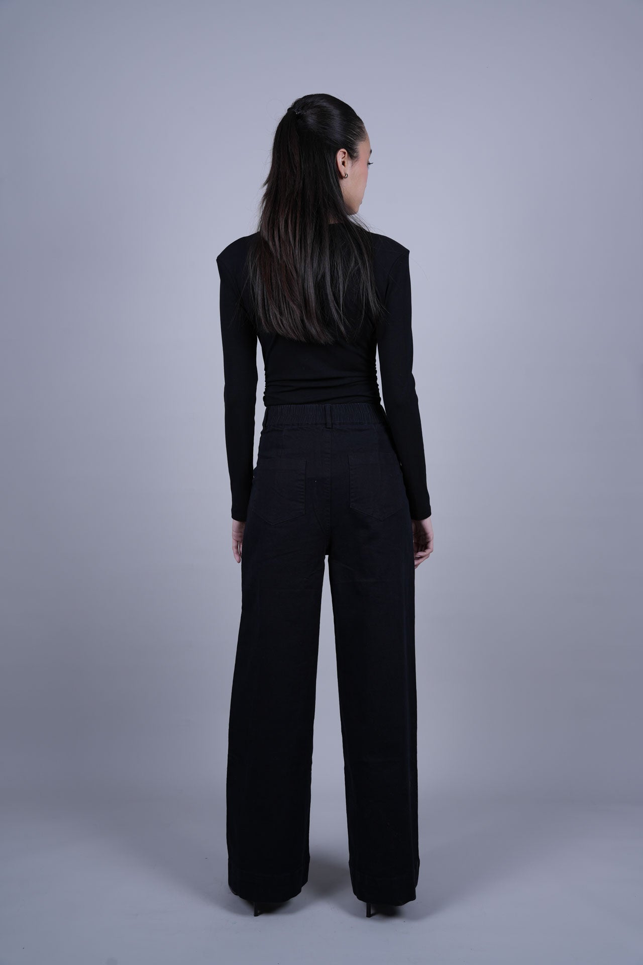 HIGH WAIST WIDE LEG PANTS