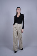 HIGH WAIST WIDE LEG PANTS