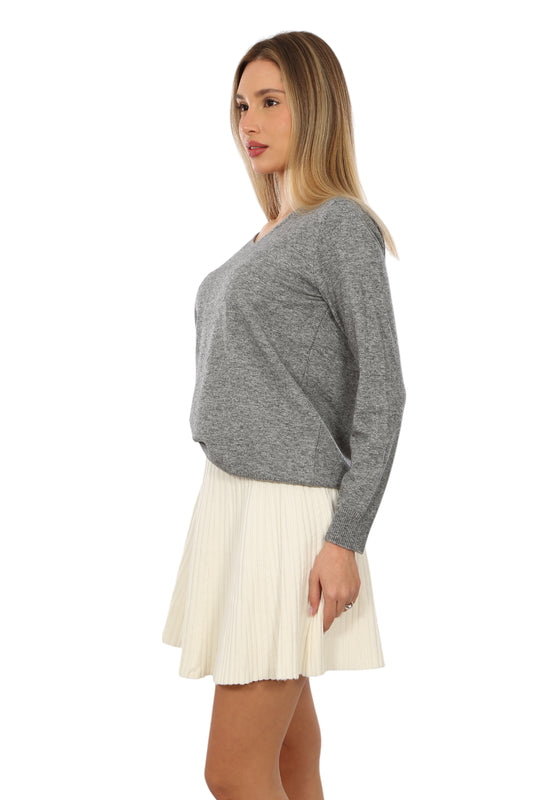 WOOL BASIC SWEATER