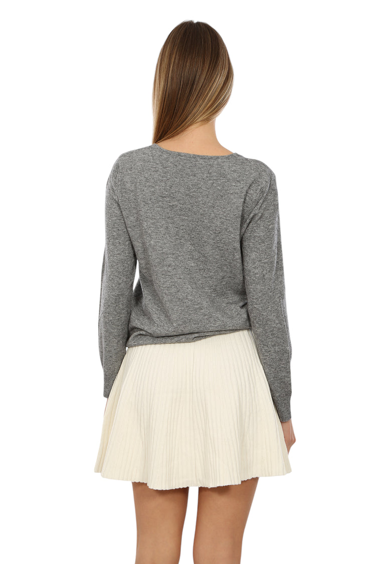 WOOL BASIC SWEATER