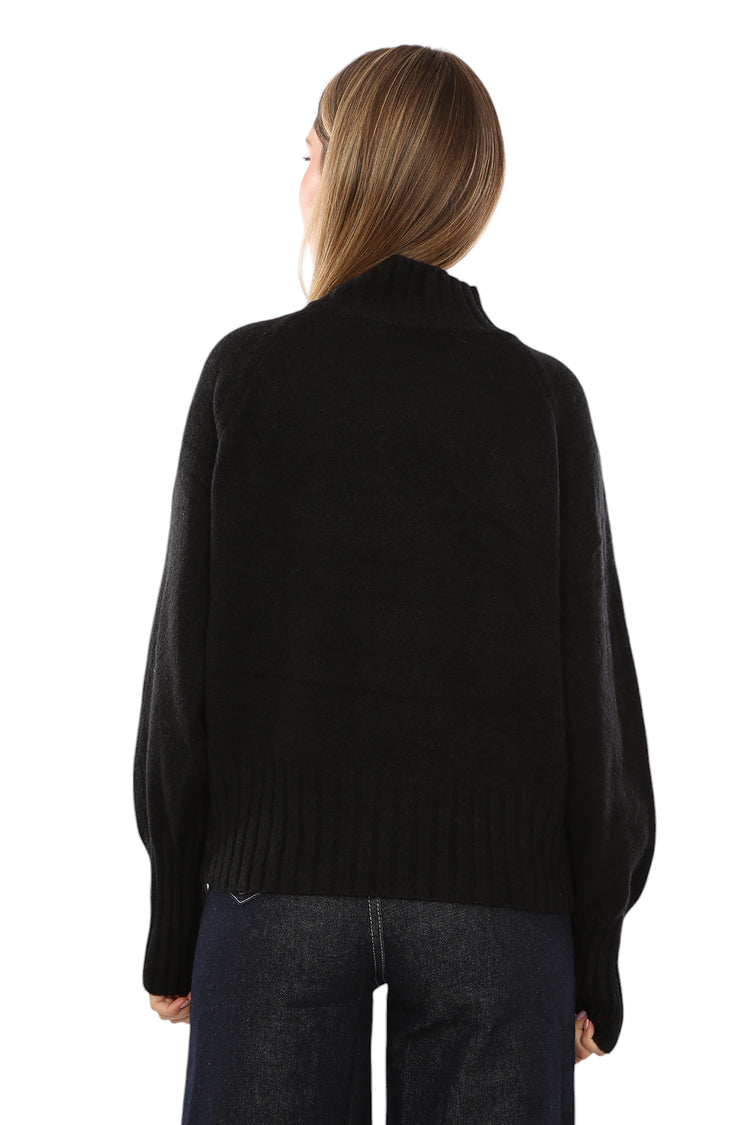 SWEATER WITH SHOULDER BUTTONS