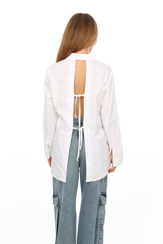 Open Back Shirt