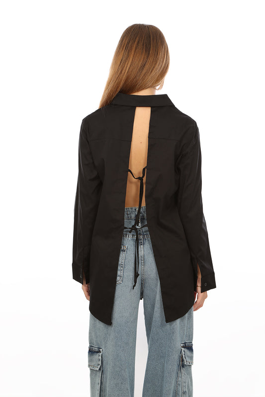 Open Back Shirt