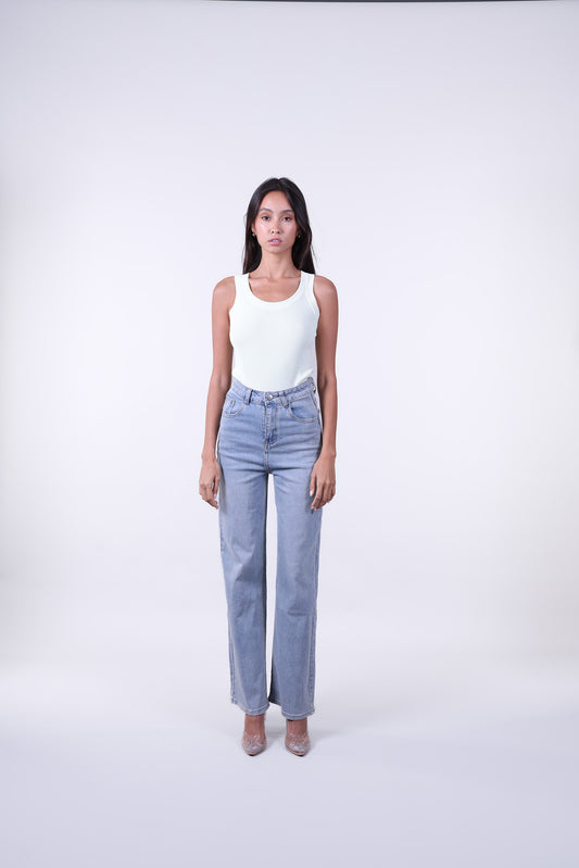 RIB KNIT TANK TOP
