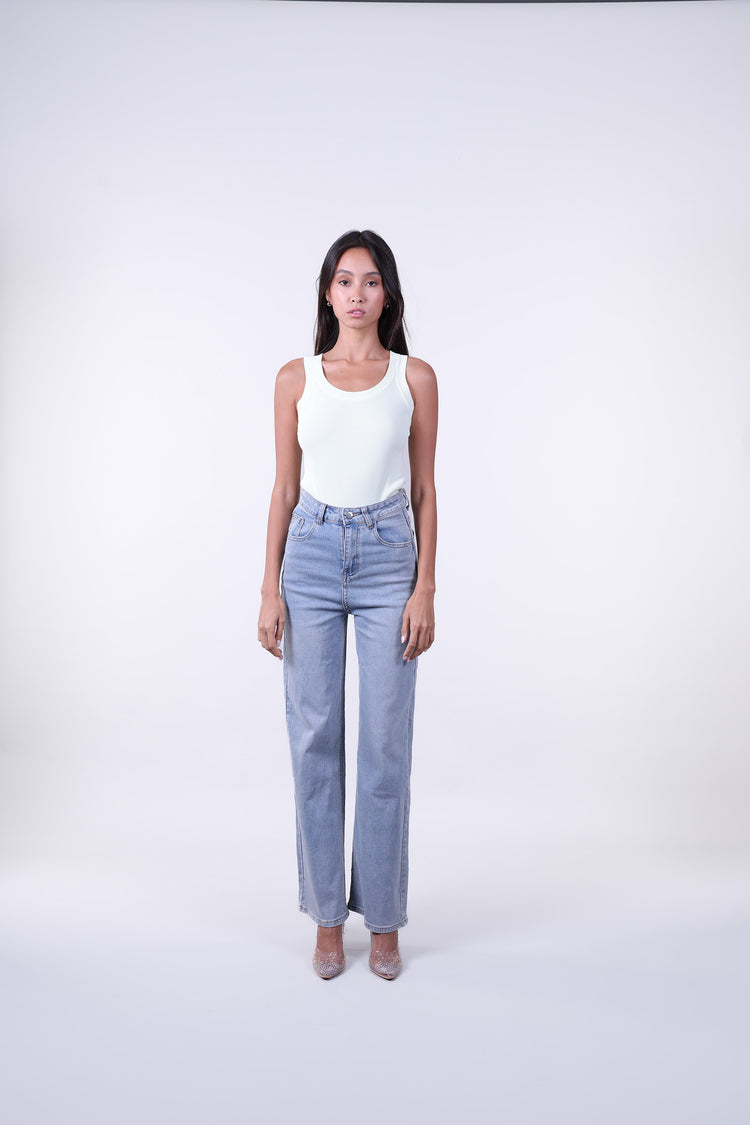 RIB KNIT TANK TOP