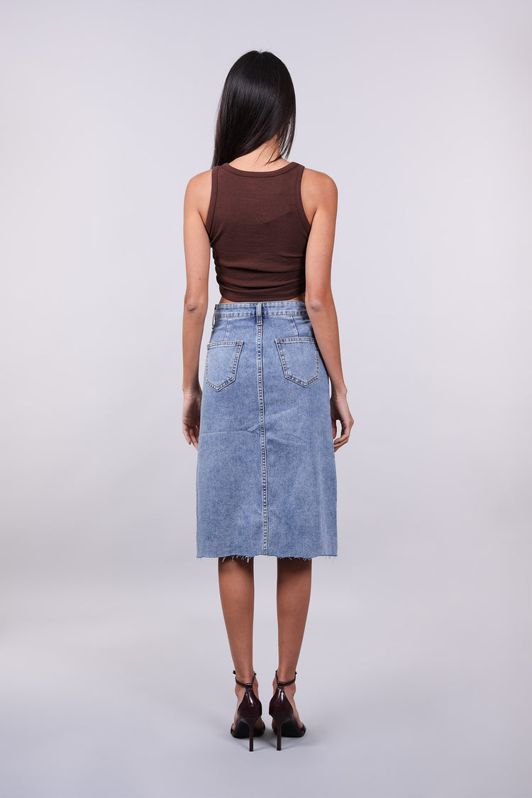 DENIM SKIRT